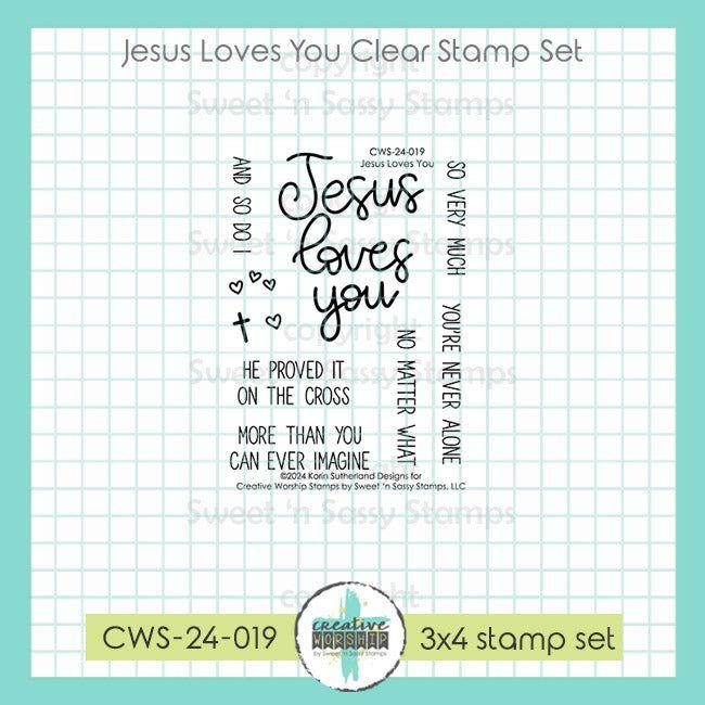 Sweet 'N Sassy Faith Innies Clear Stamps cws-24-019