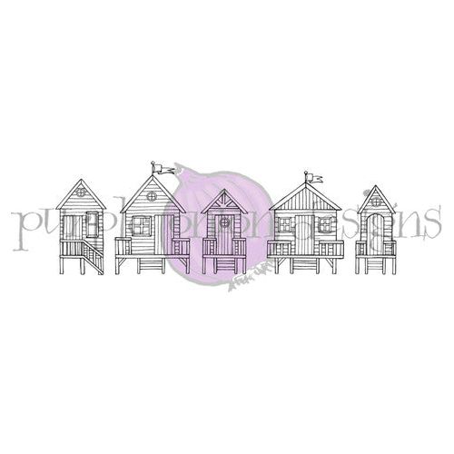 Purple Onion Designs Cabana Row Cling Stamp pod1325