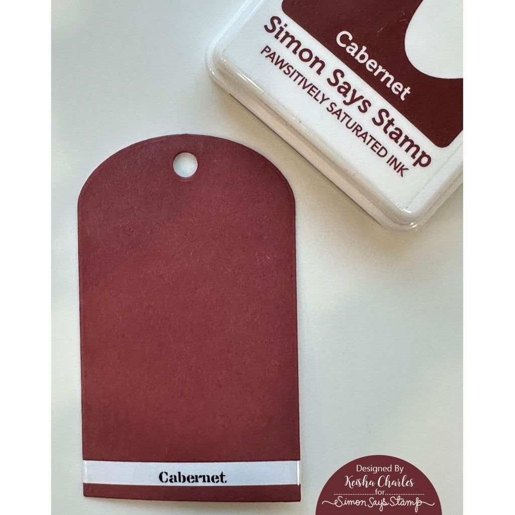 Simon Says Stamp Pawsitively Saturated Ink Pad Cabernet ssk069 Diecember