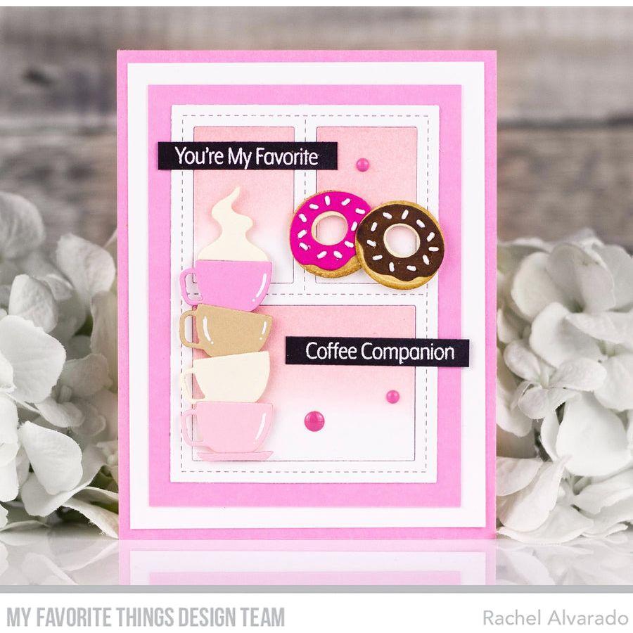 My Favorite Things Coffee and Donuts Clear Stamps cs883 Companion