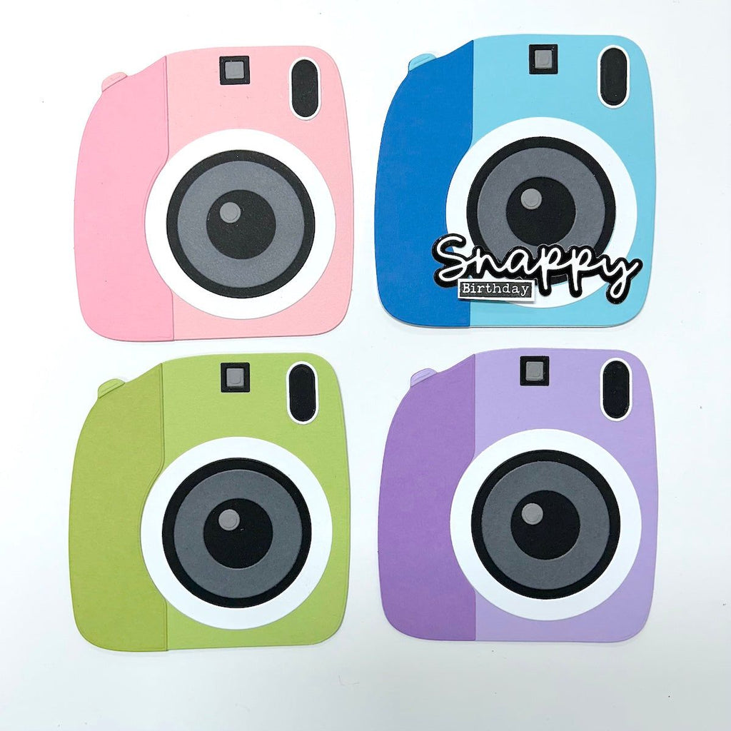 Trinity Stamps Insta-Snap Instant Camera Die Set tmd-278 instax camera cards