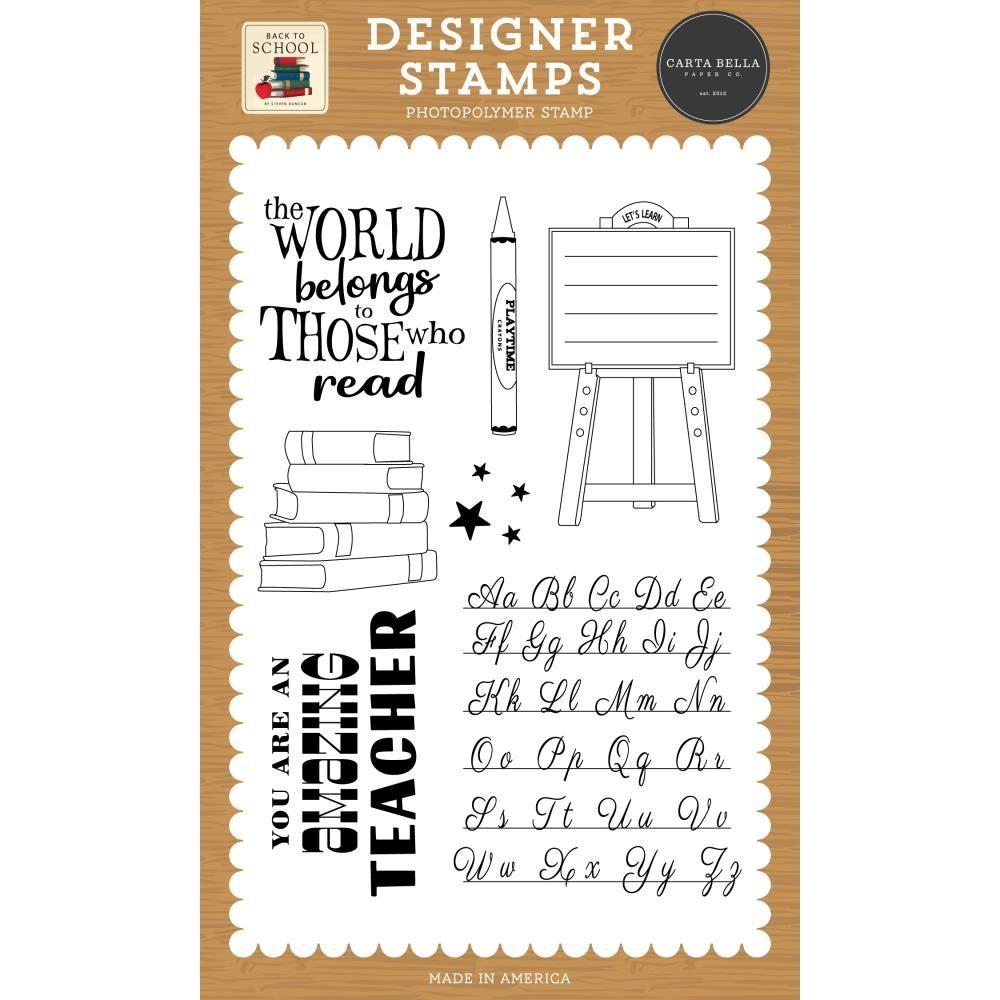 Carta Bella Easel Clear Stamps cbbts401040