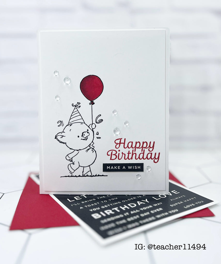 Simon Says Clear Stamps Celebrating You 2052ssc Celebrate Birthday Card
