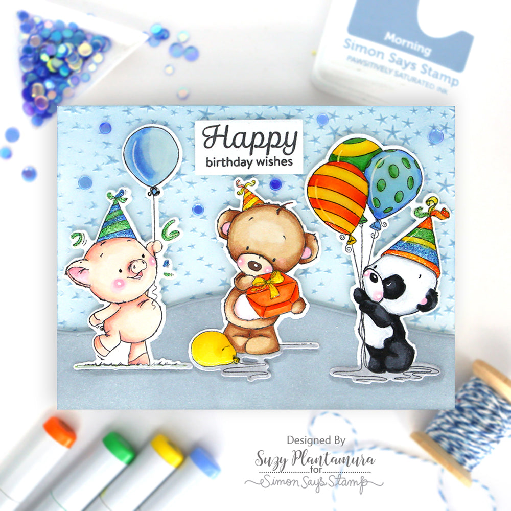 Simon Says Clear Stamps Celebrating You 2052ssc Celebrate Birthday Card
