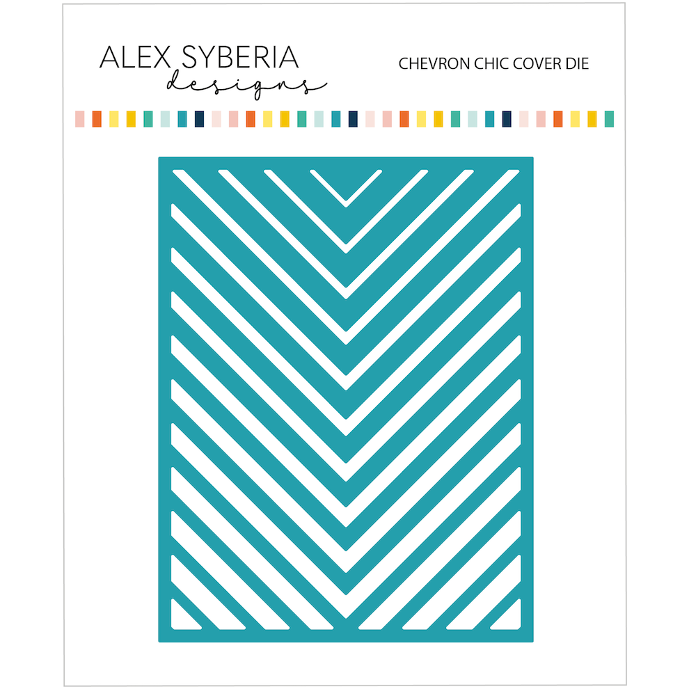 Alex Syberia Designs Chevron Chic Cover Die asd-d-147