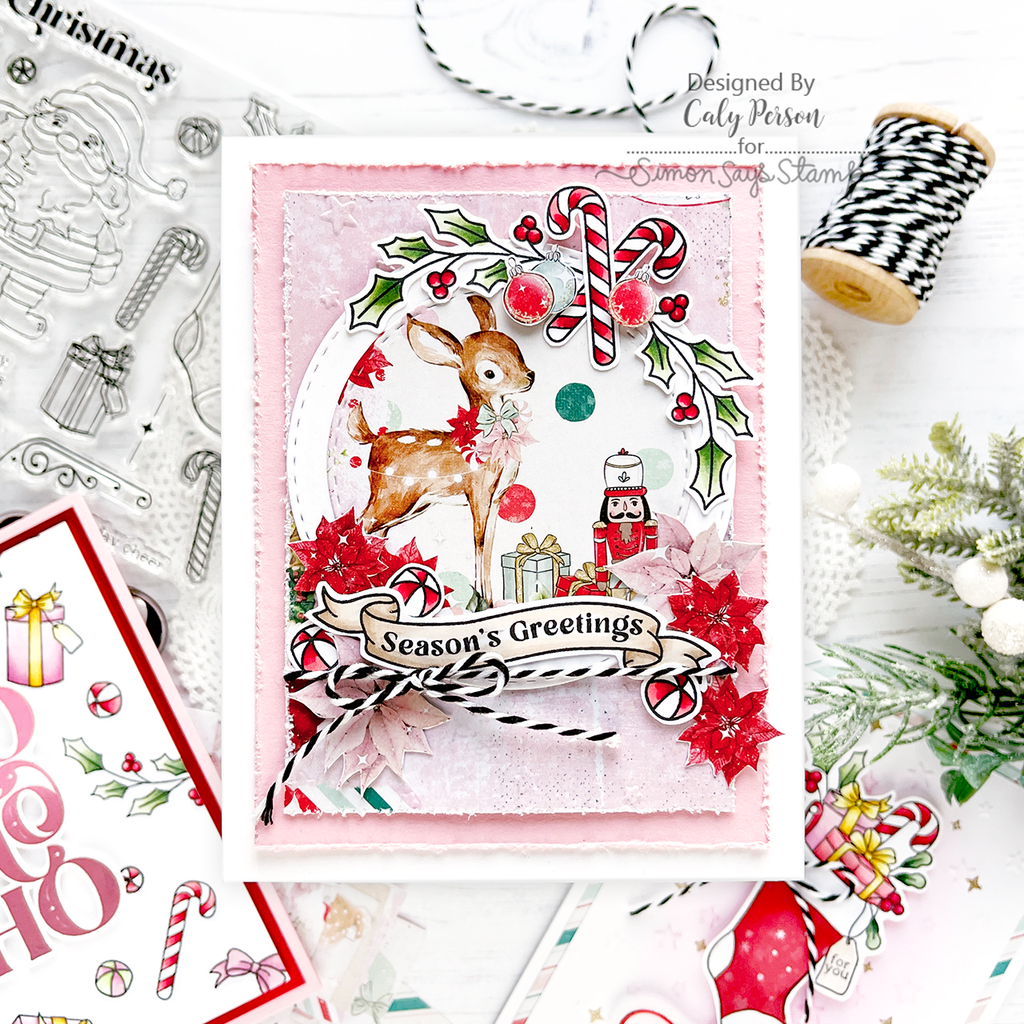 Simon Says Stamp Christmas Cheer Wafer Dies 1237sdc Christmas Card | color-code:ALT08