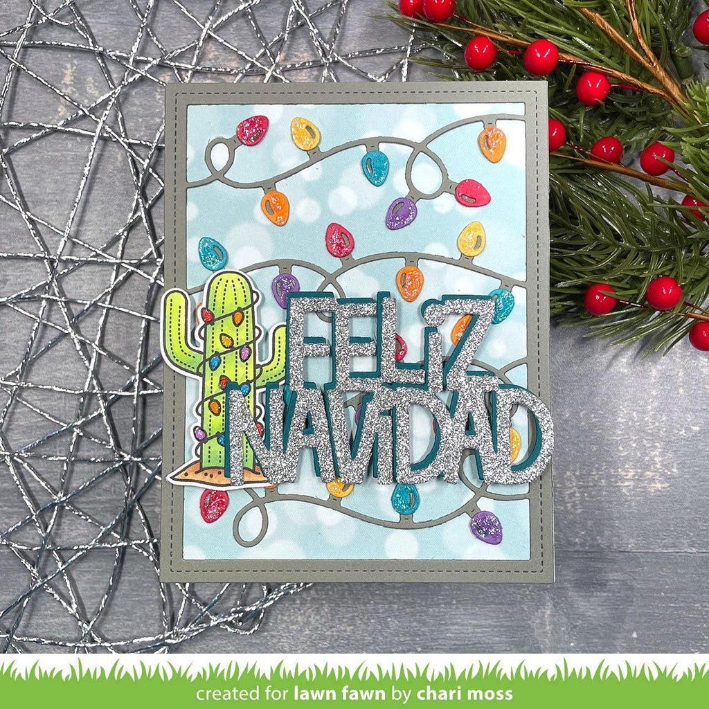 Lawn Fawn Christmas in the Desert STAMPtember Exclusive Stamps Dies and Stencils Set | color-code:ALT10