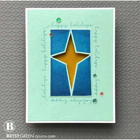 Simon Says Stamp Christmas Block Art Wafer Dies 1158mdc Stamptember Christmas Card | color-code:ALT04