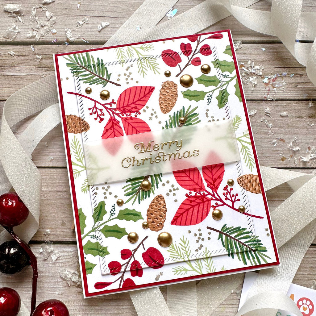 Simon Says Stamps and Dies Christmas Botanicals set900cb