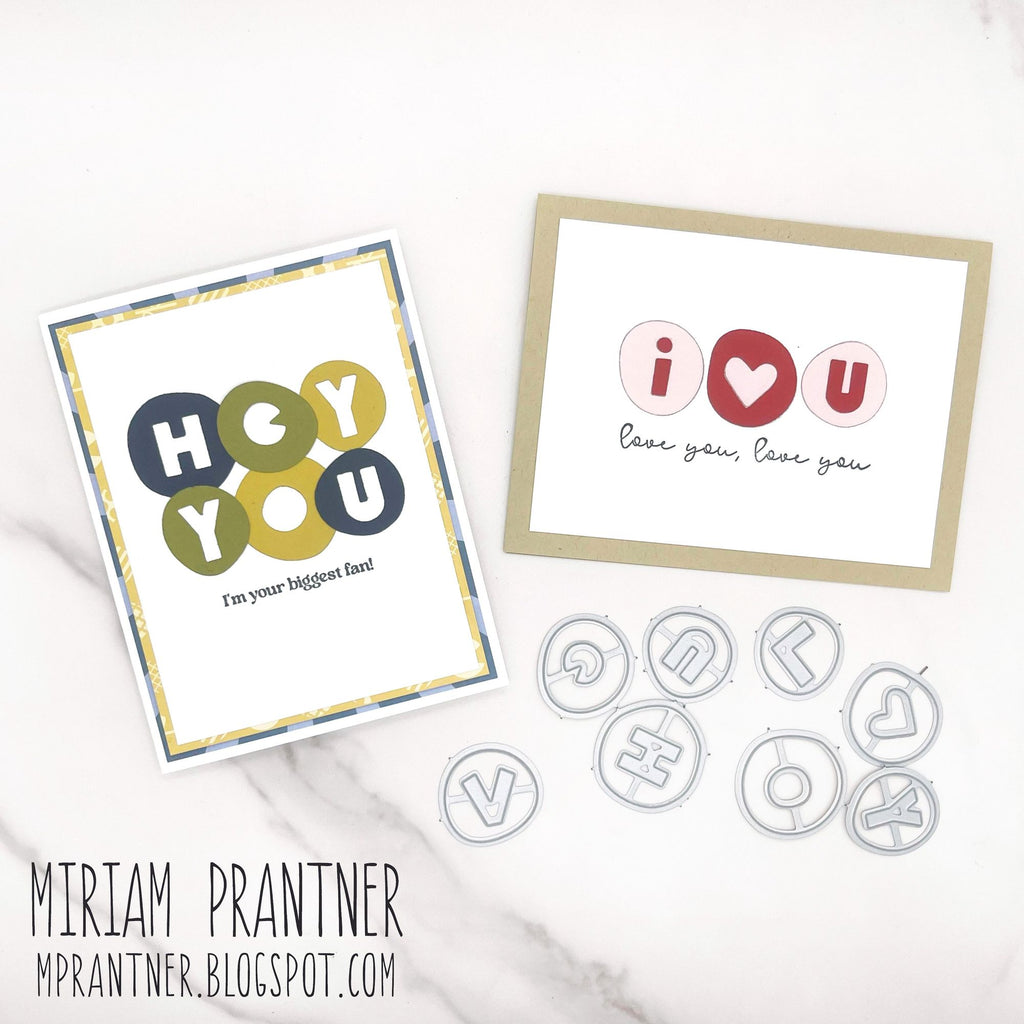 Simon Says Stamp Circle Sentiments Wafer Die 1219mdc To Love Hey and Love Cards | color-code:ALT03