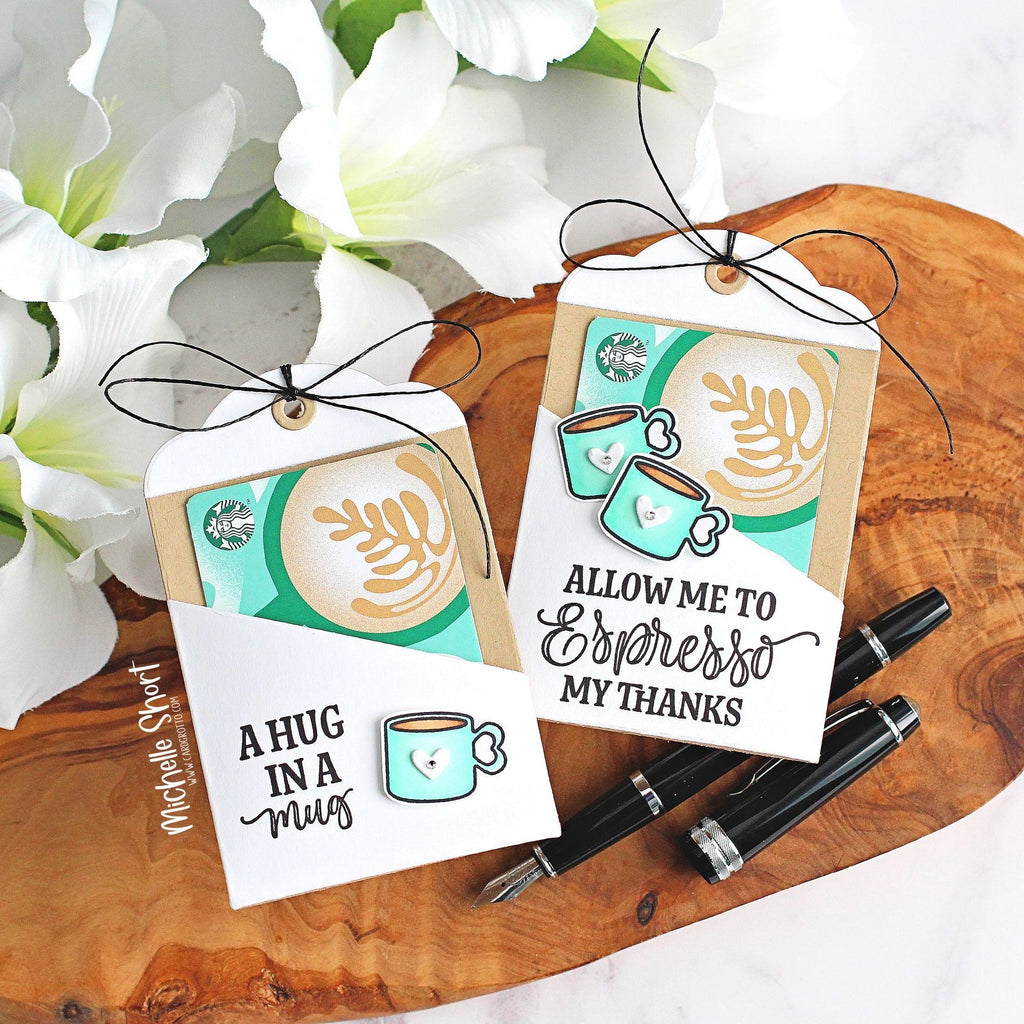 Simon Says Stamps and Dies Coffee Time set838ct Stamptember Coffee  Tags | color-code:ALT03