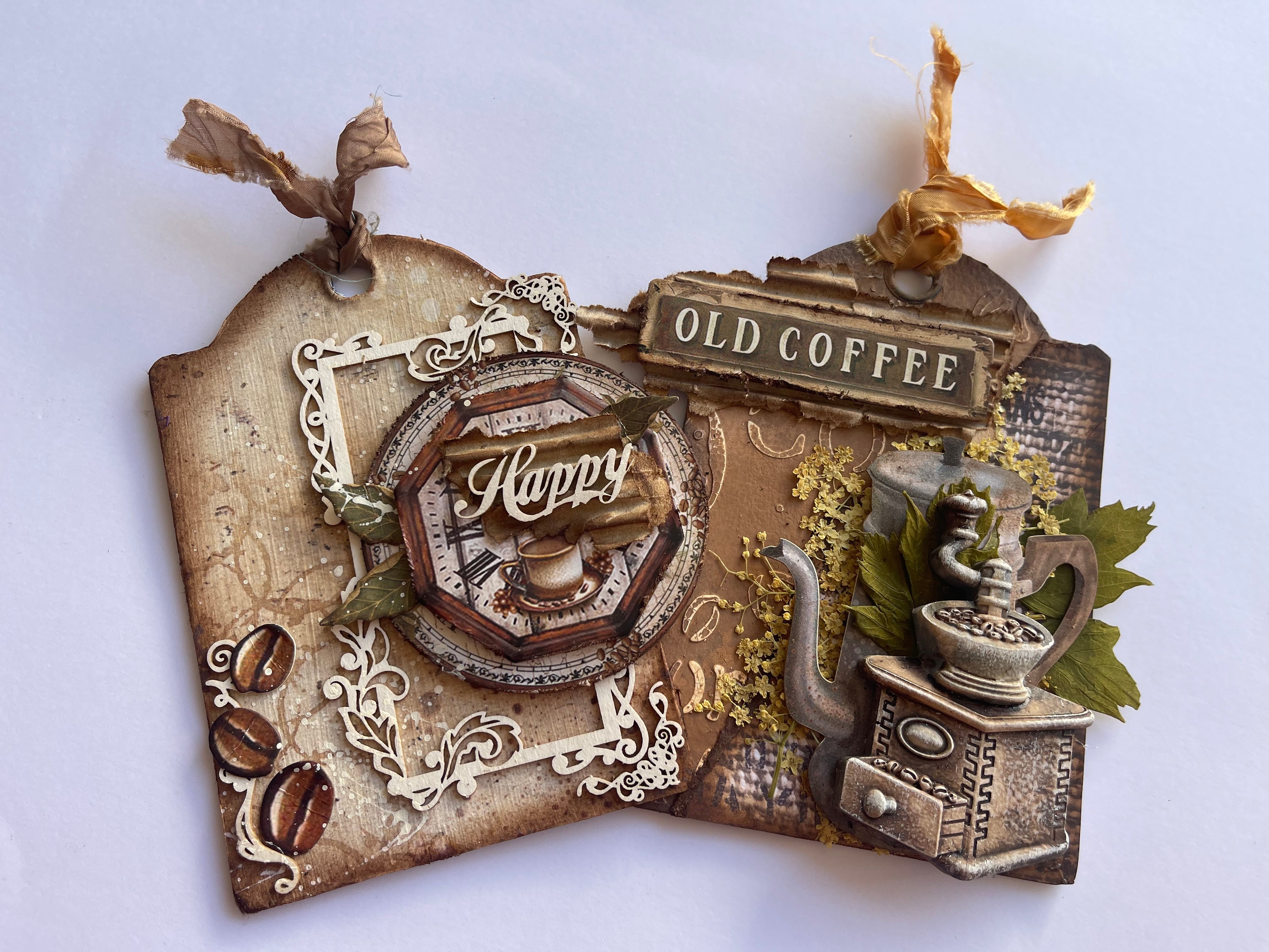 Stamperia - A5 - Clear Stamp Set - Coffee & Chocolate - Chocolate