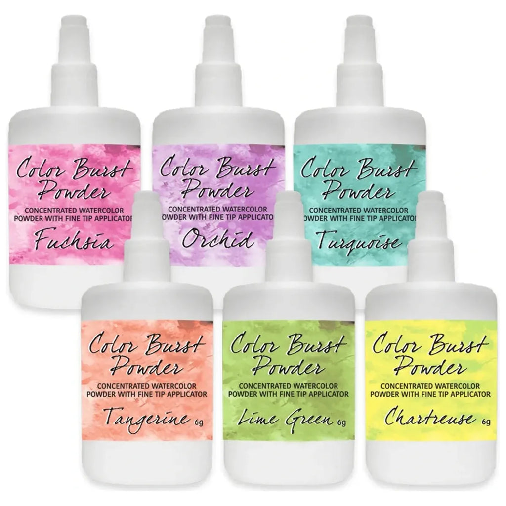 Color Burst Powder Caribbean 6 Pack cb-96488