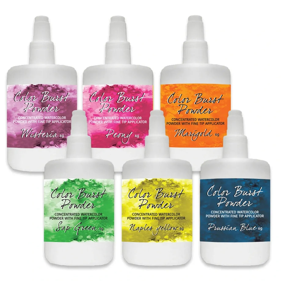 Color Splash!A Glitter Pack, Specialty Colors (Set of 6)