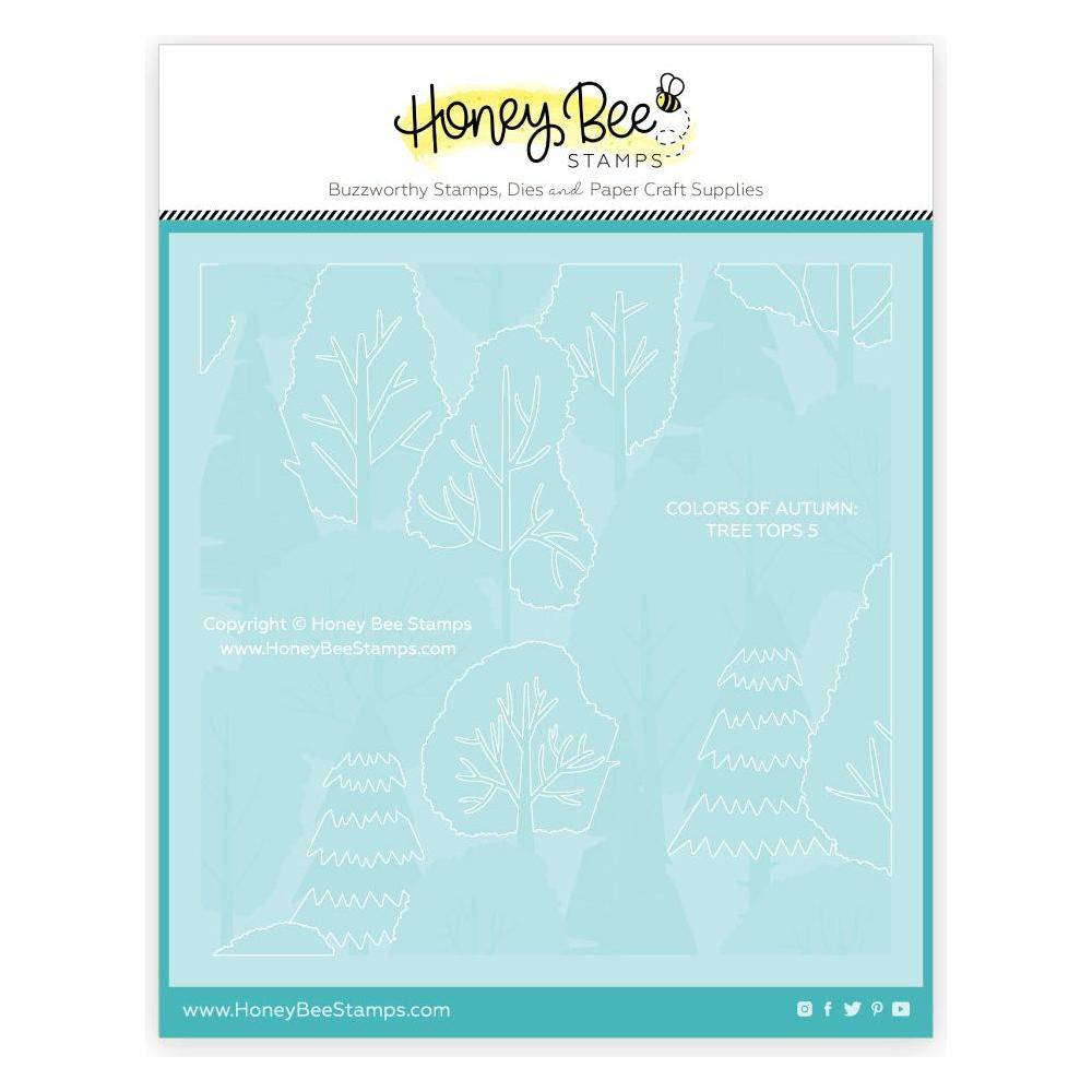 Honey Bee Colors Of Autumn Background Stencils hbsl-155 In Package