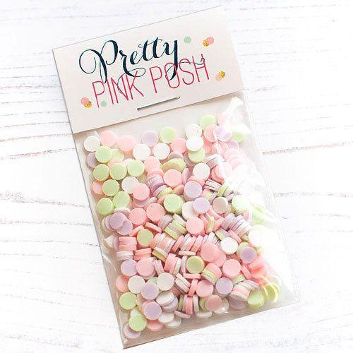 Pretty Pink Posh Cotton Candy Clay Confetti