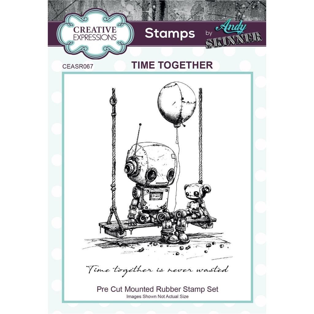 Creative Expressions Botology Time Together Cling Stamps ceasr067
