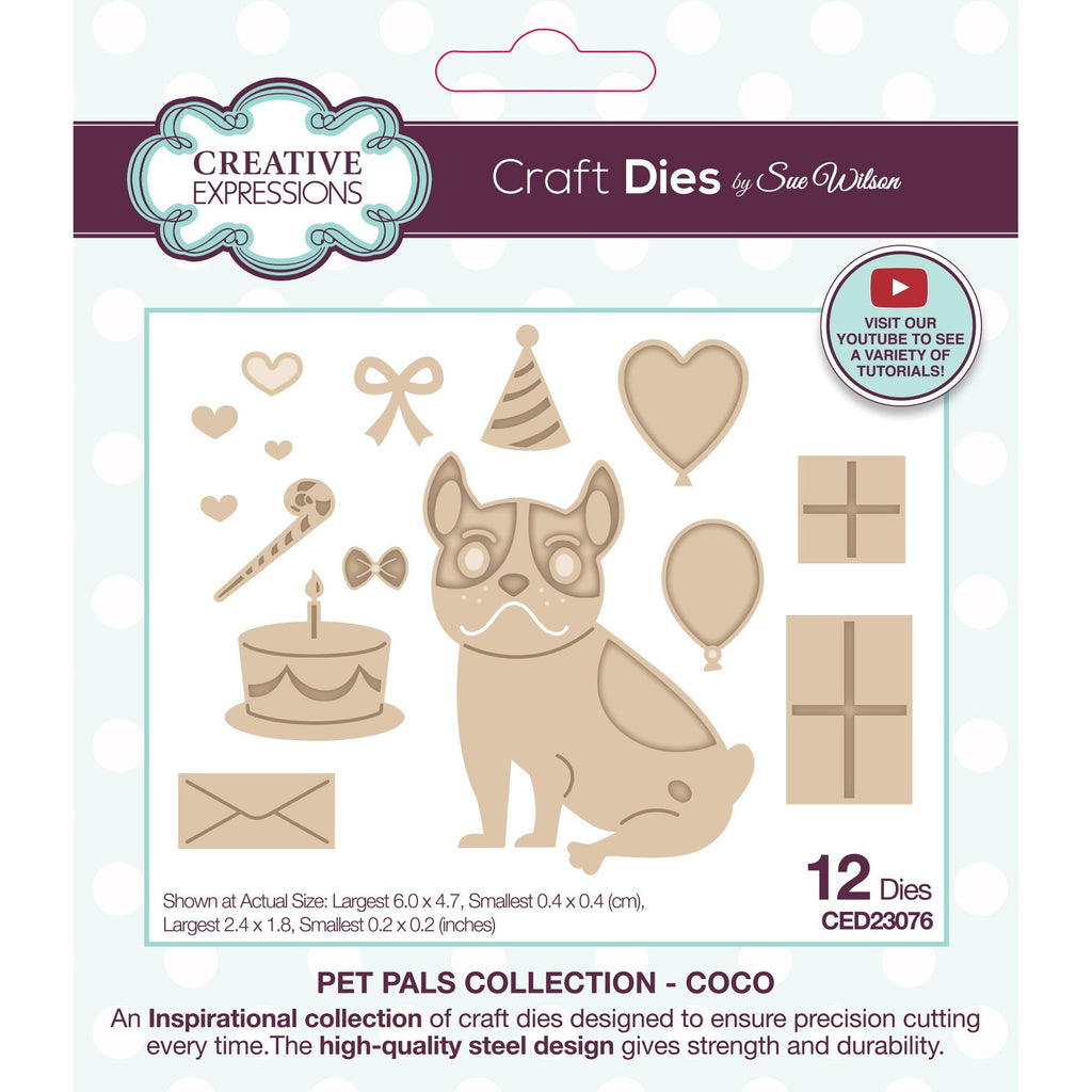 Creative Expressions Pet Pals Coco Dies ced23076