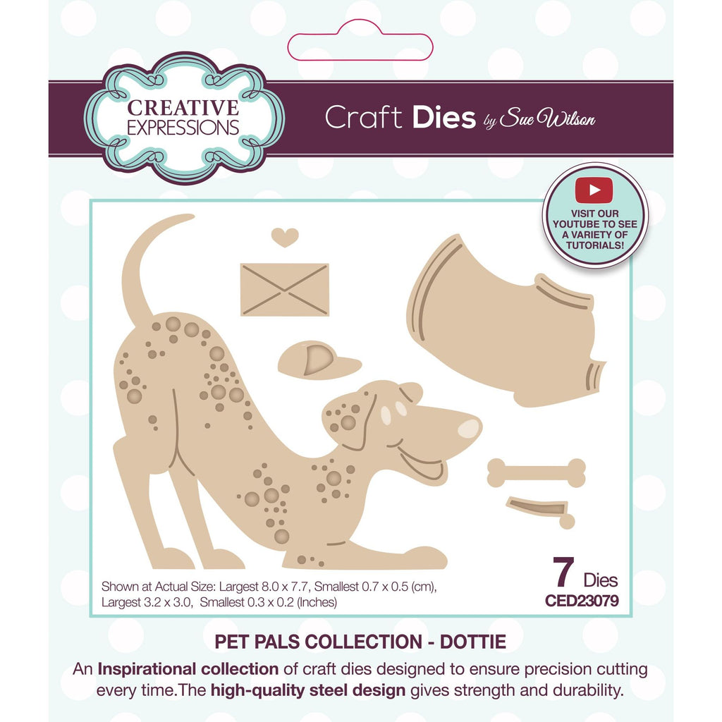 Creative Expressions Pet Pals Dottie Dies ced23079