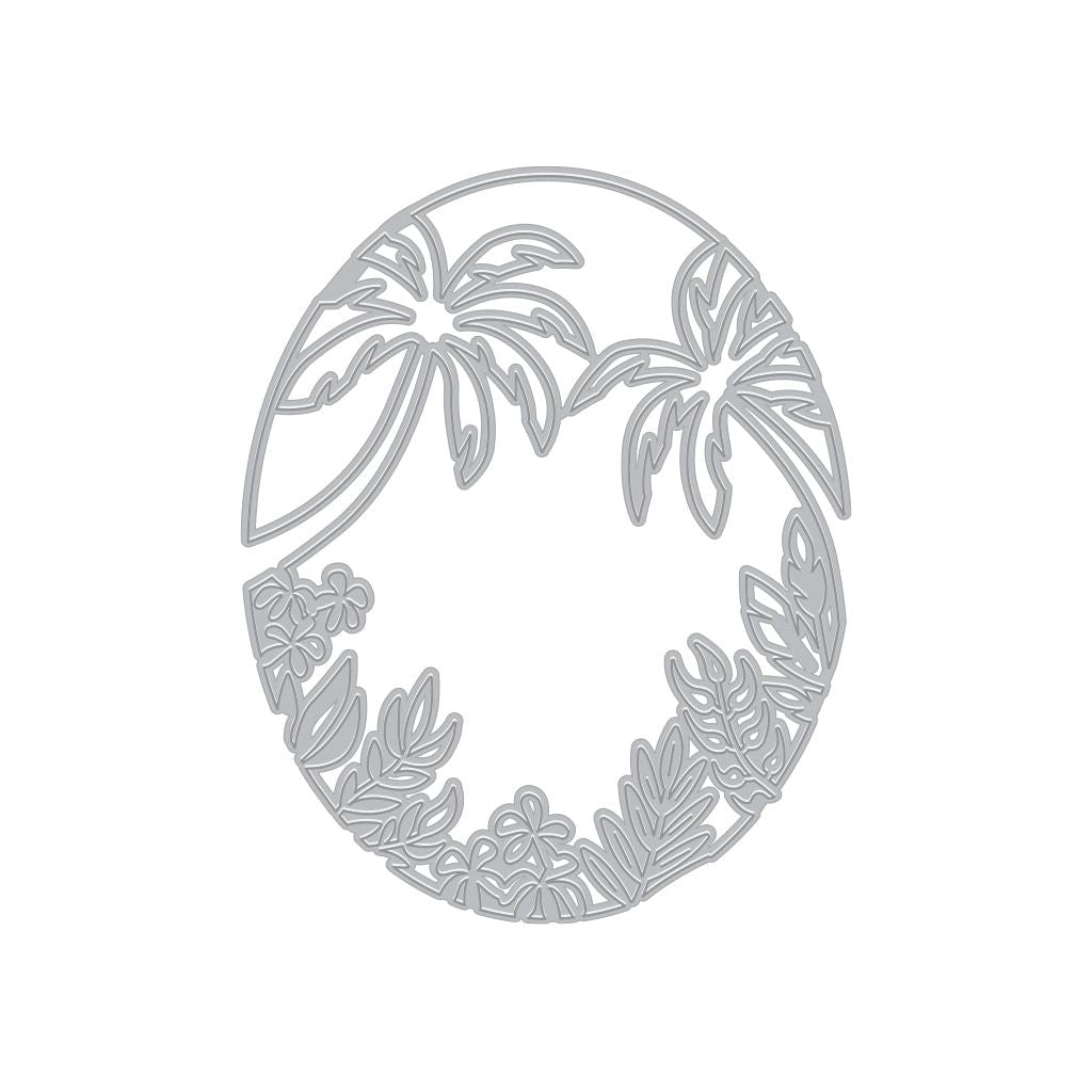 Hero Arts Tropical Foliage Window Die df187