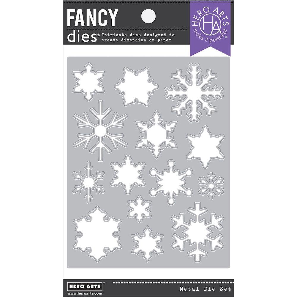 Hero Arts Snowflake Patterned Cover Plate df214