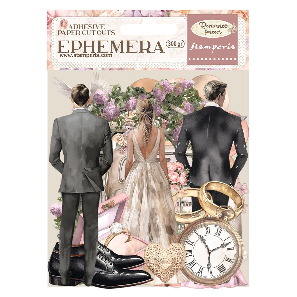 Stamperia Romance Forever Ceremony Edition Ephemera dflct37 – Simon Says  Stamp