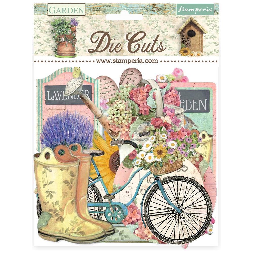 Stamperia Garden Assorted Die Cuts dfldc97 package