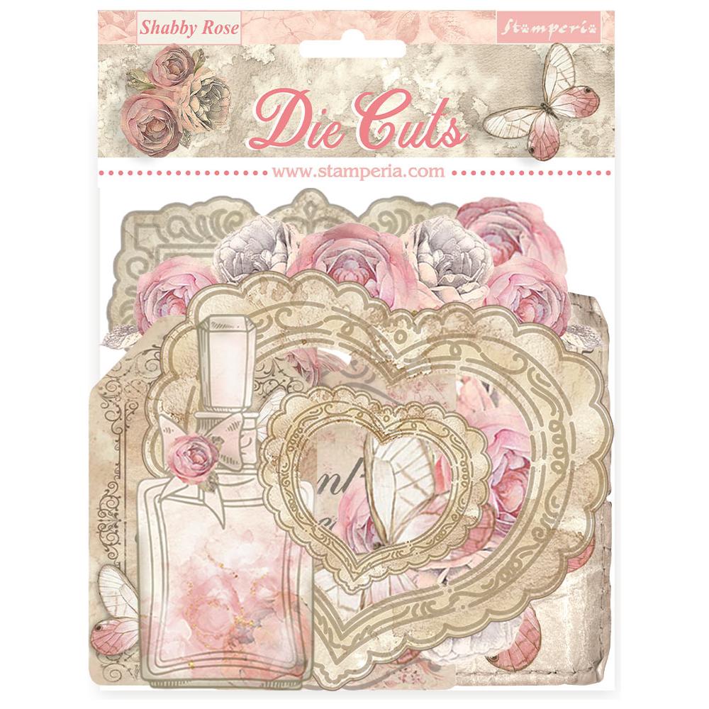 Stamperia Shabby Rose Assorted Die Cuts dfldc99