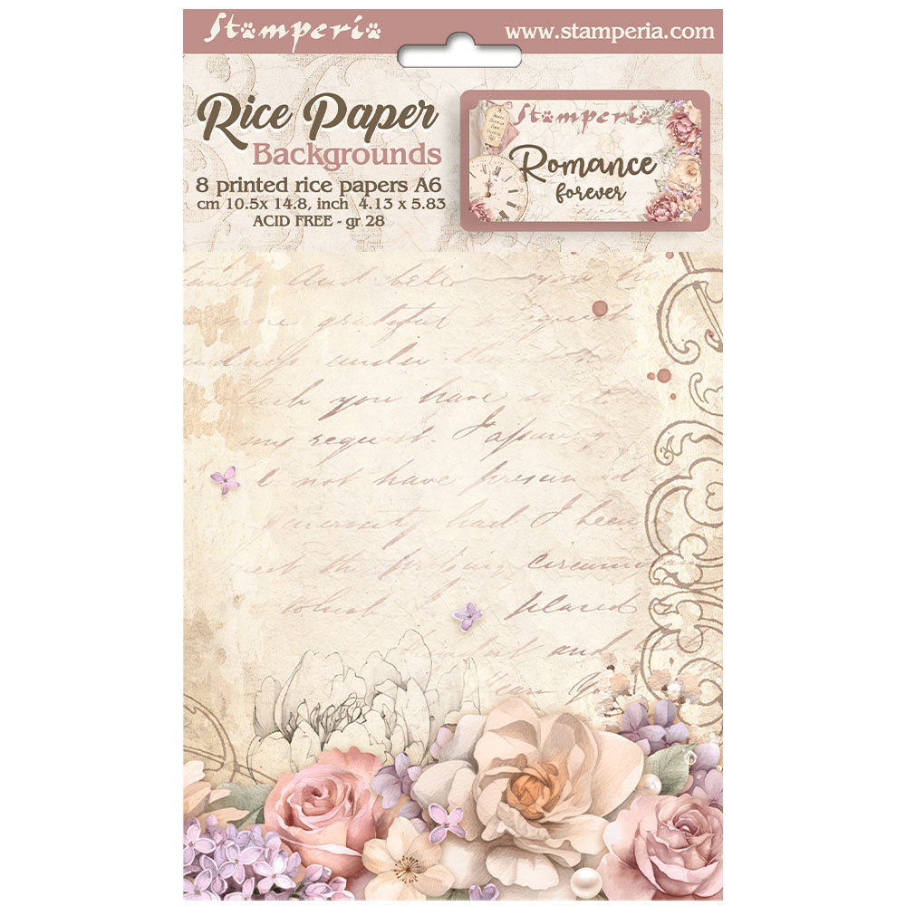 Stamperia Romance Forever Journaling Edition Die Cuts dfldc90