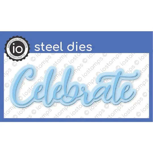 Impression Obsession Script Celebrate Die die1307-u