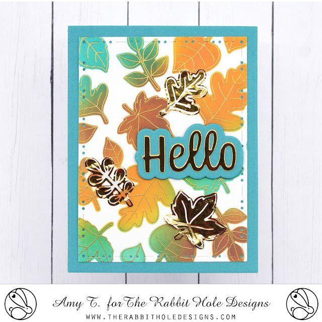 The Rabbit Hole Designs YOU'VE BEEN FRAMED Dies TRH-197D hello