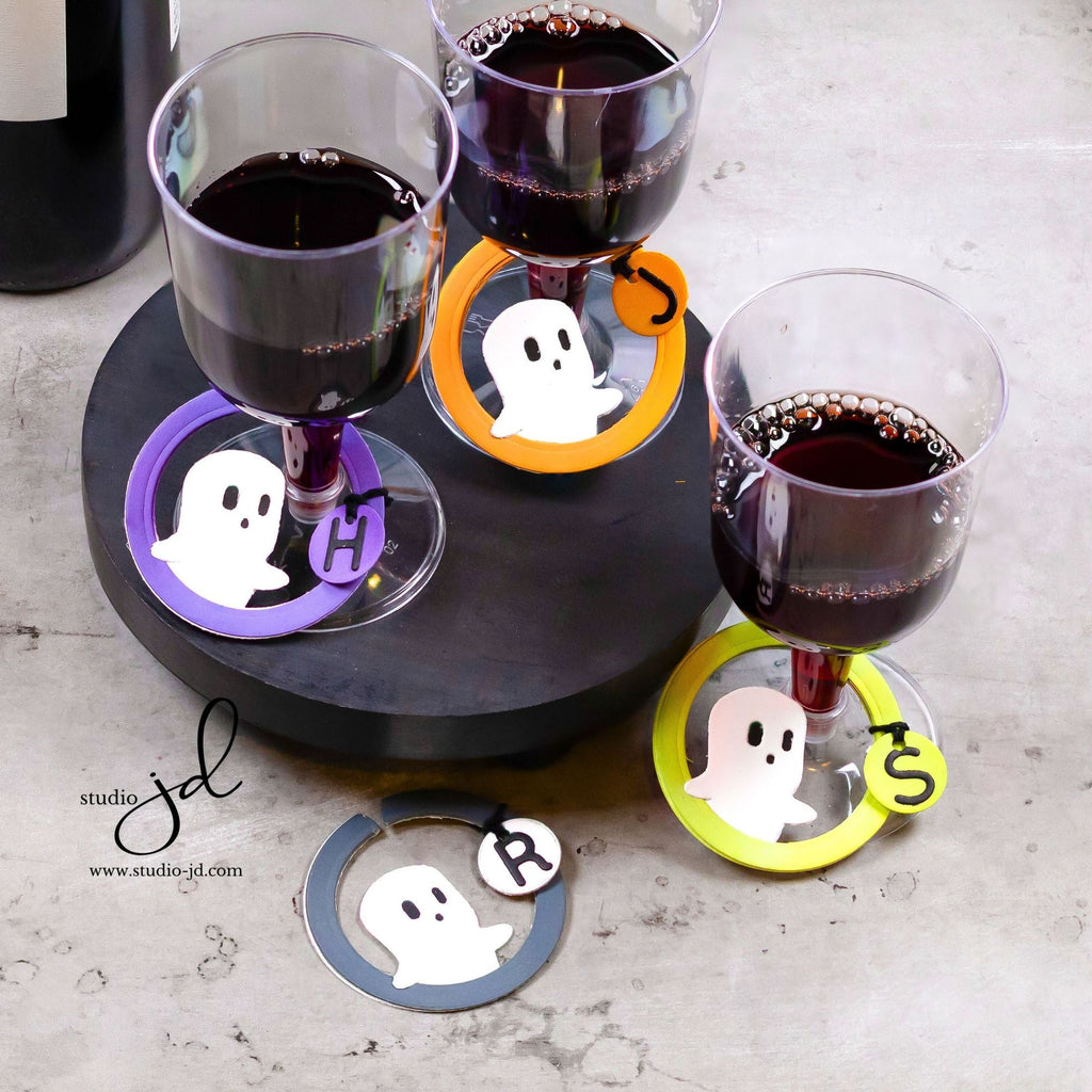 Simon Says Stamp Delightful Ghost Wafer Dies s980 Sweet Wishes Halloween Wine Charms | color-code:ALT03