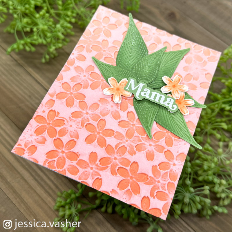 Simon Says Stamp Dreamy Leaves Wafer Dies 1059mdc Be Bold Mama Card