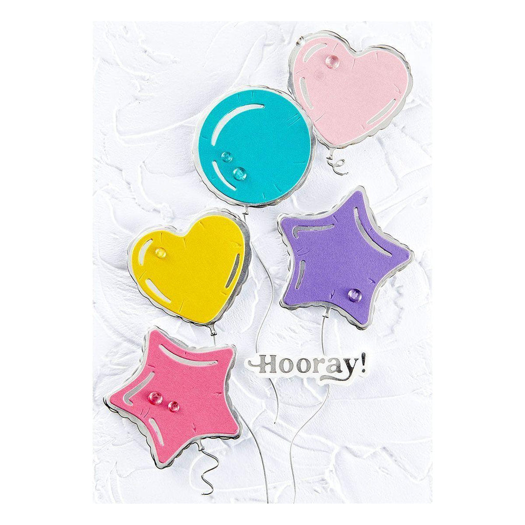 Spellbinders Plaster 3D Embossing Folder e3d-103 hooray