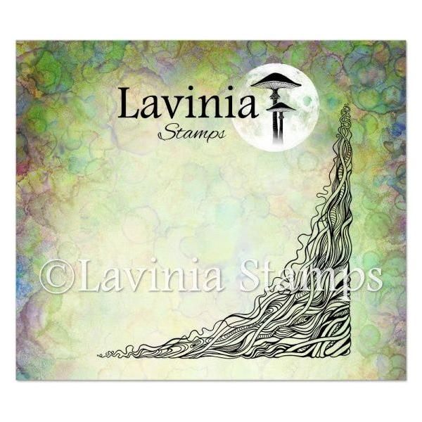 Lavinia Stamps Dragon Tree Root Corner Clear Stamp lav875