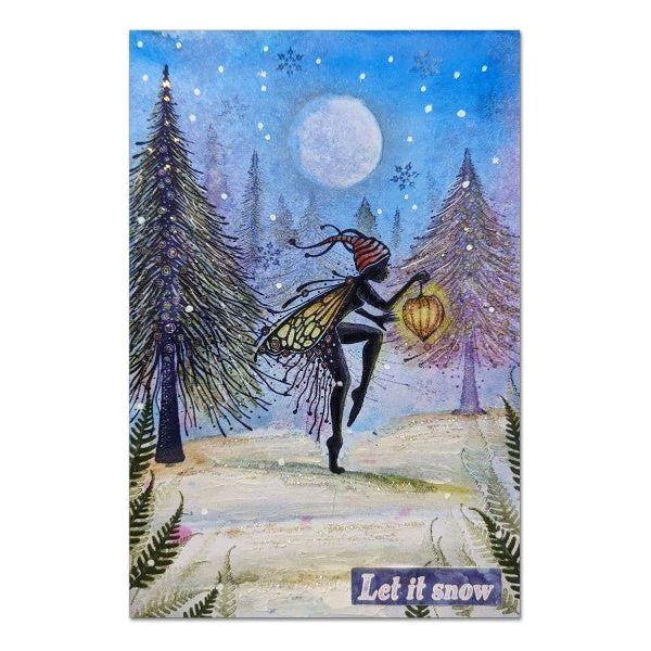 Lavinia Stamps Eve Clear Stamps lav833 let it snow