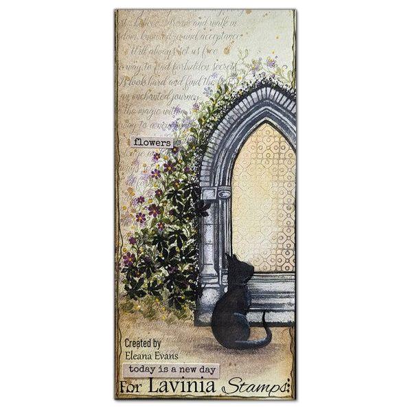 Lavinia Stamps Inner Gate Clear Stamp lav879 cat