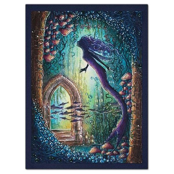 Lavinia Stamps Tangled River Root Corner Clear Stamp lav886 mermaid