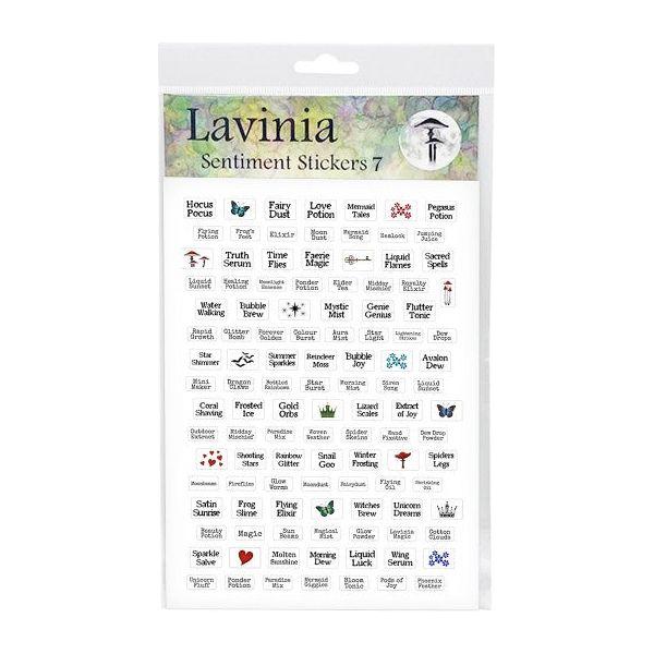 Lavinia Stamps Sentiment Stickers 7 stk-senti-7