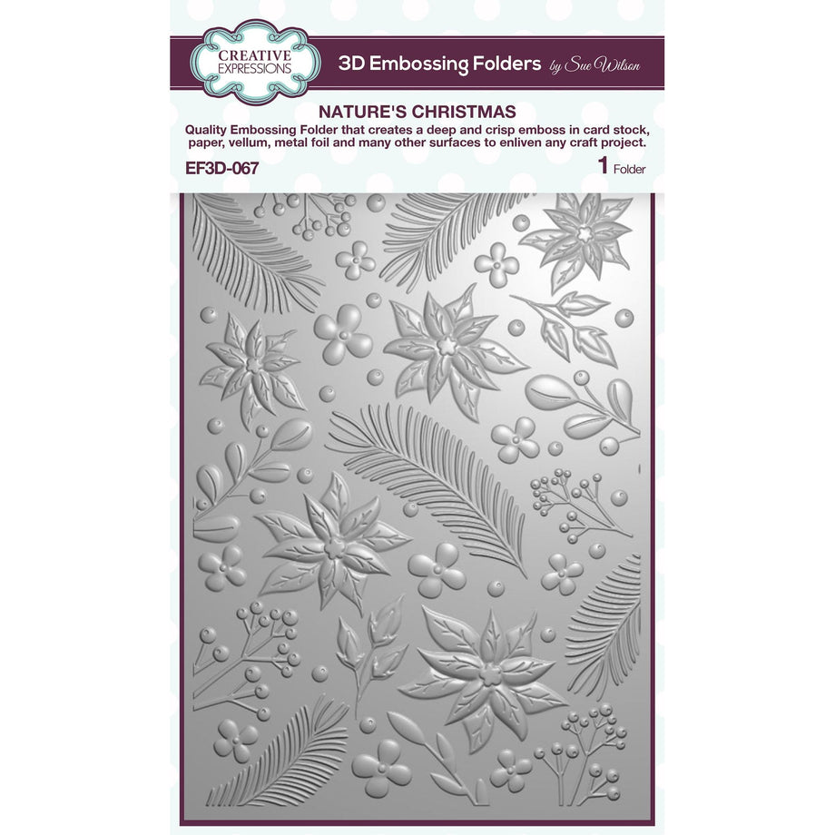 Creative Expressions 3D Embossing Folder - Dotty Flourish