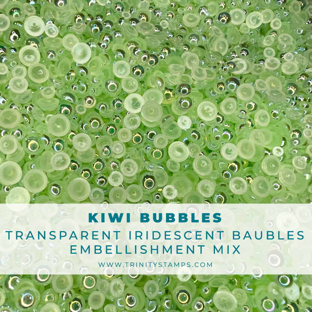 Trinity Stamps Kiwi Bubbles Embellishment Mix emb-0065