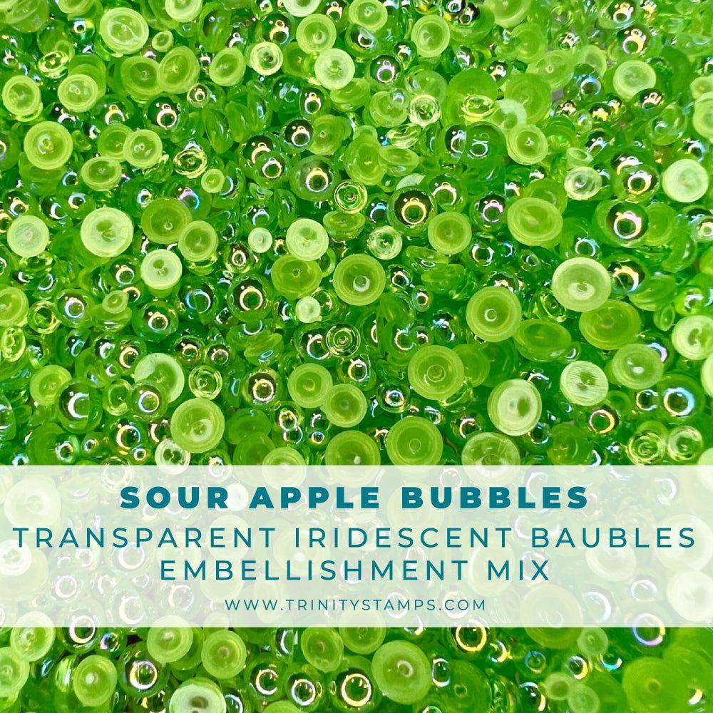 Trinity Stamps Sour Apple Bubbles Embellishment Mix emb-0066