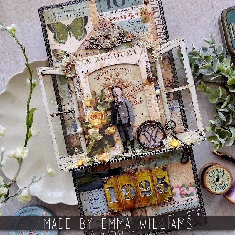 Tim Holtz Idea-ology VIGNETTE TRAY Structures TH93568 emma