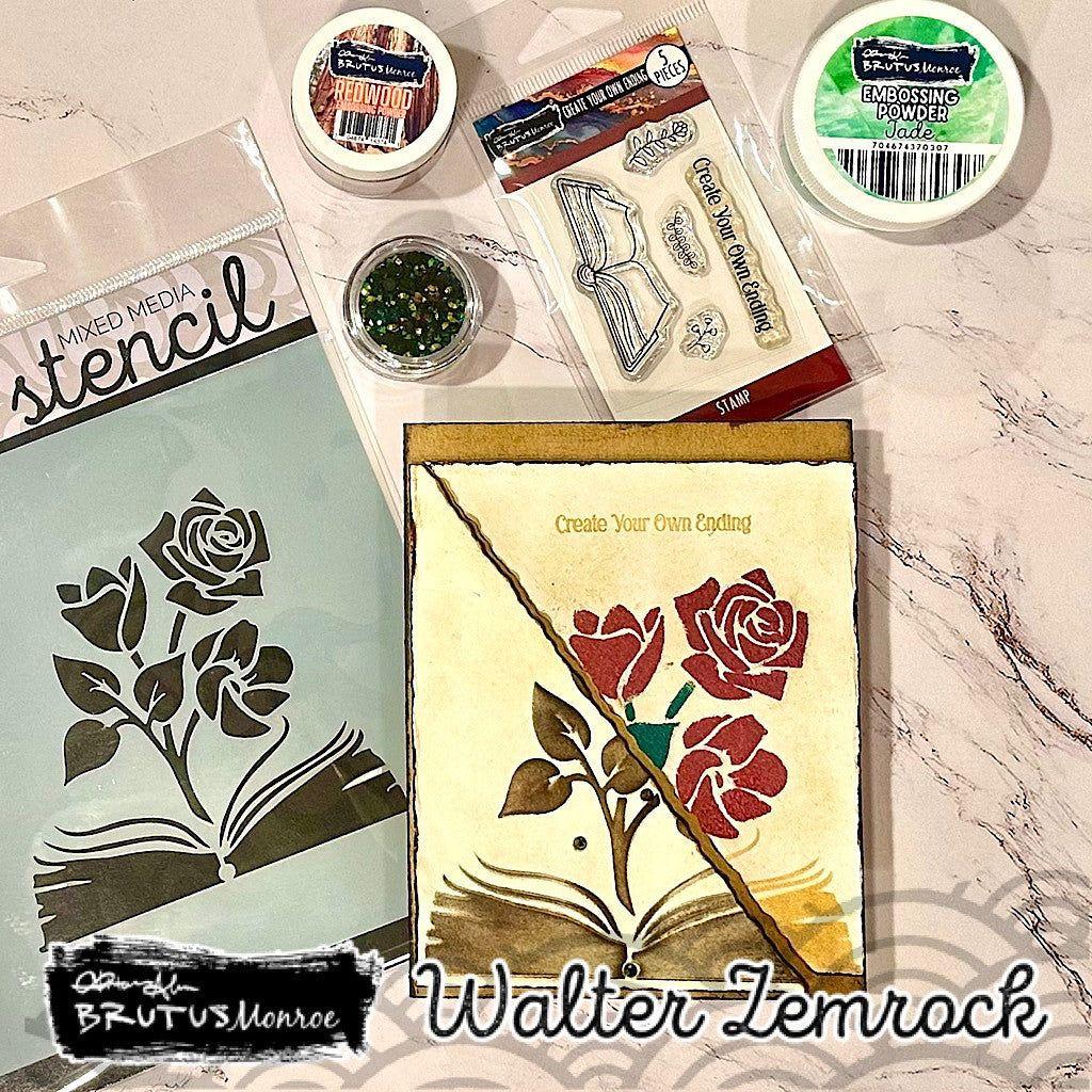 Brutus Monroe Enchanting Stories Stencil bru7441 create your own ending