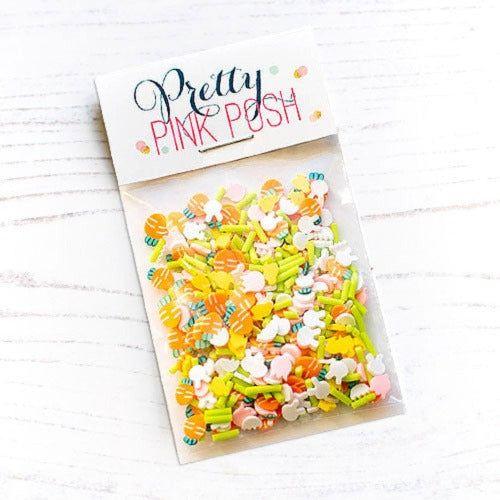 Pretty Pink Posh Easter Garden Mix Clay Confetti