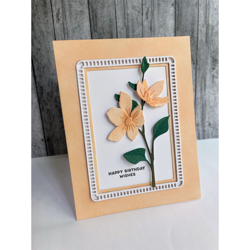 Simon Says Stamp Elegant Blossom Branch Wafer Dies s937 Stamptember Birthday Card | color-code:ALT03