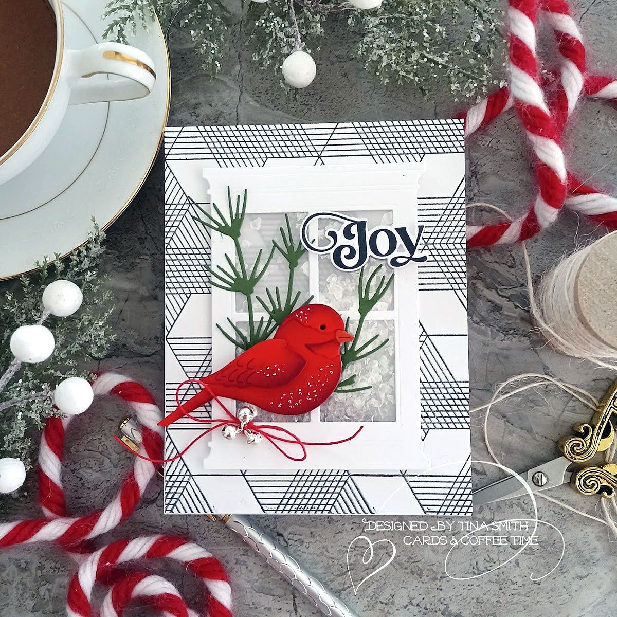 Simon Says Stamps and Dies Elegantly Modern Christmas