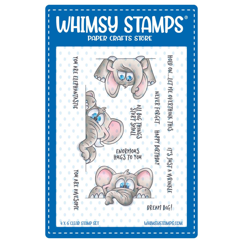 Whimsy Stamps Elephantastic Clear Stamps dp1028a