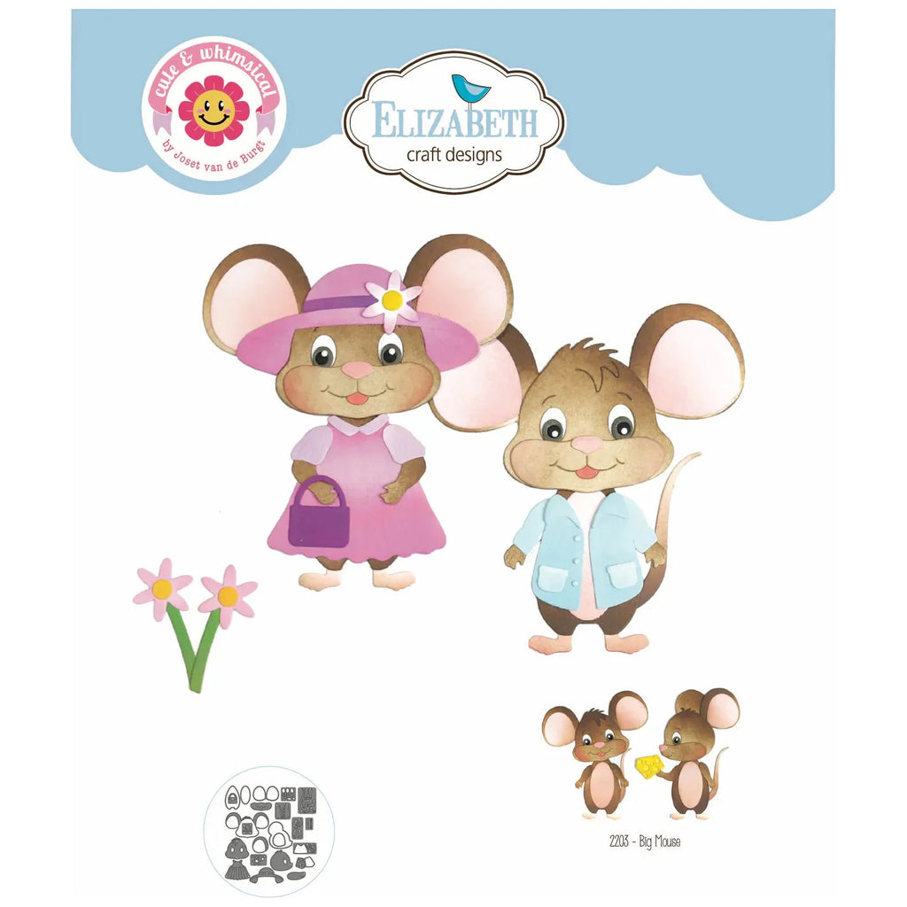 Elizabeth Craft Designs Big Mouse Dies 2203