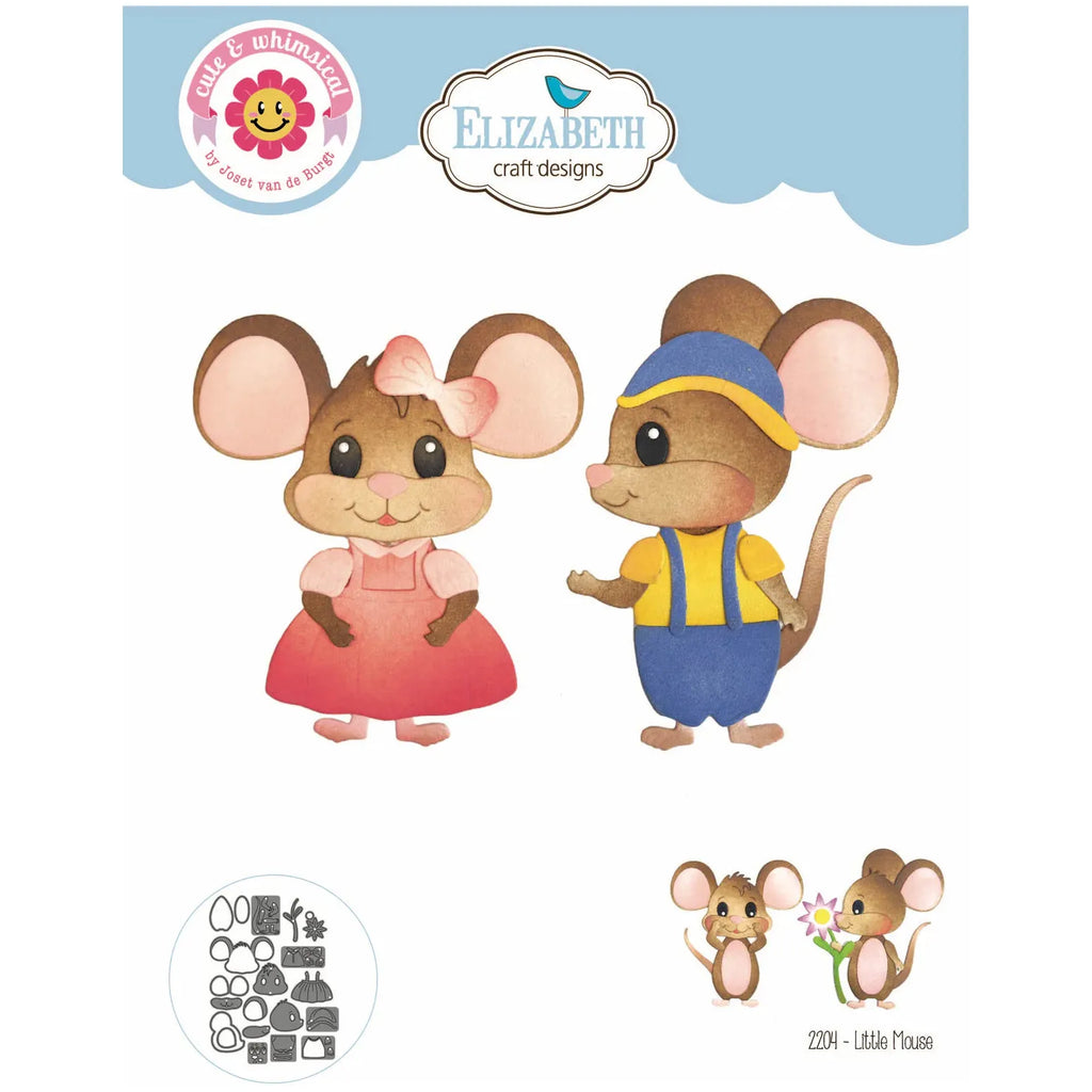 Elizabeth Craft Designs Little Mouse Dies 2204
